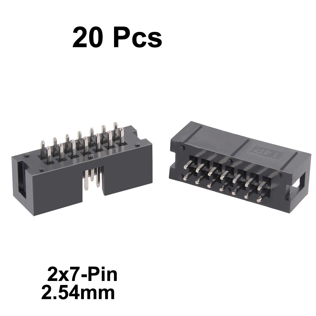 【専用】　おまとめ　2x7 Amazon.com: uxcell 20Pcs 2.54mm Pitch 2x7-Pin Double Row Straight