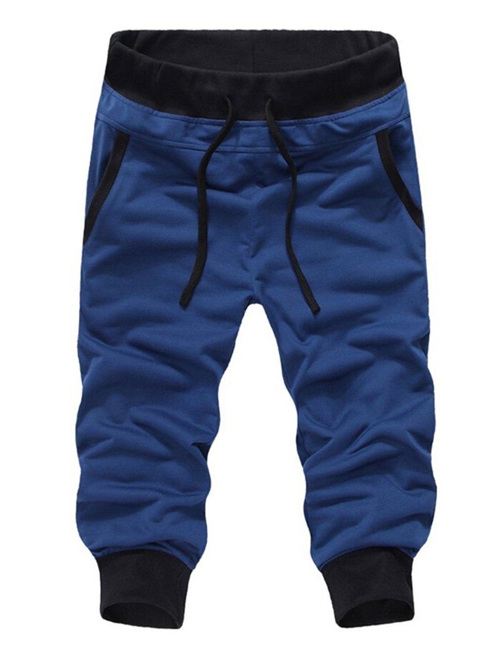 Men's Casual Harem Training Jogger Sport Short Baggy Pants