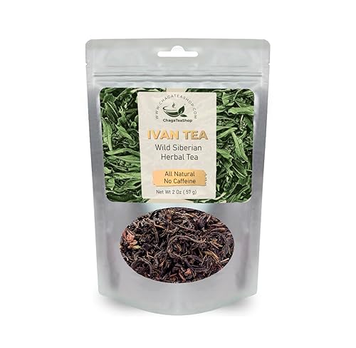 Miniatura 1 de Té de hierbas sueltas Ivan Chai salvaje fermentado siberiano, todo natural, sin cafeína (peso neto 2 onzas (2.01 oz))