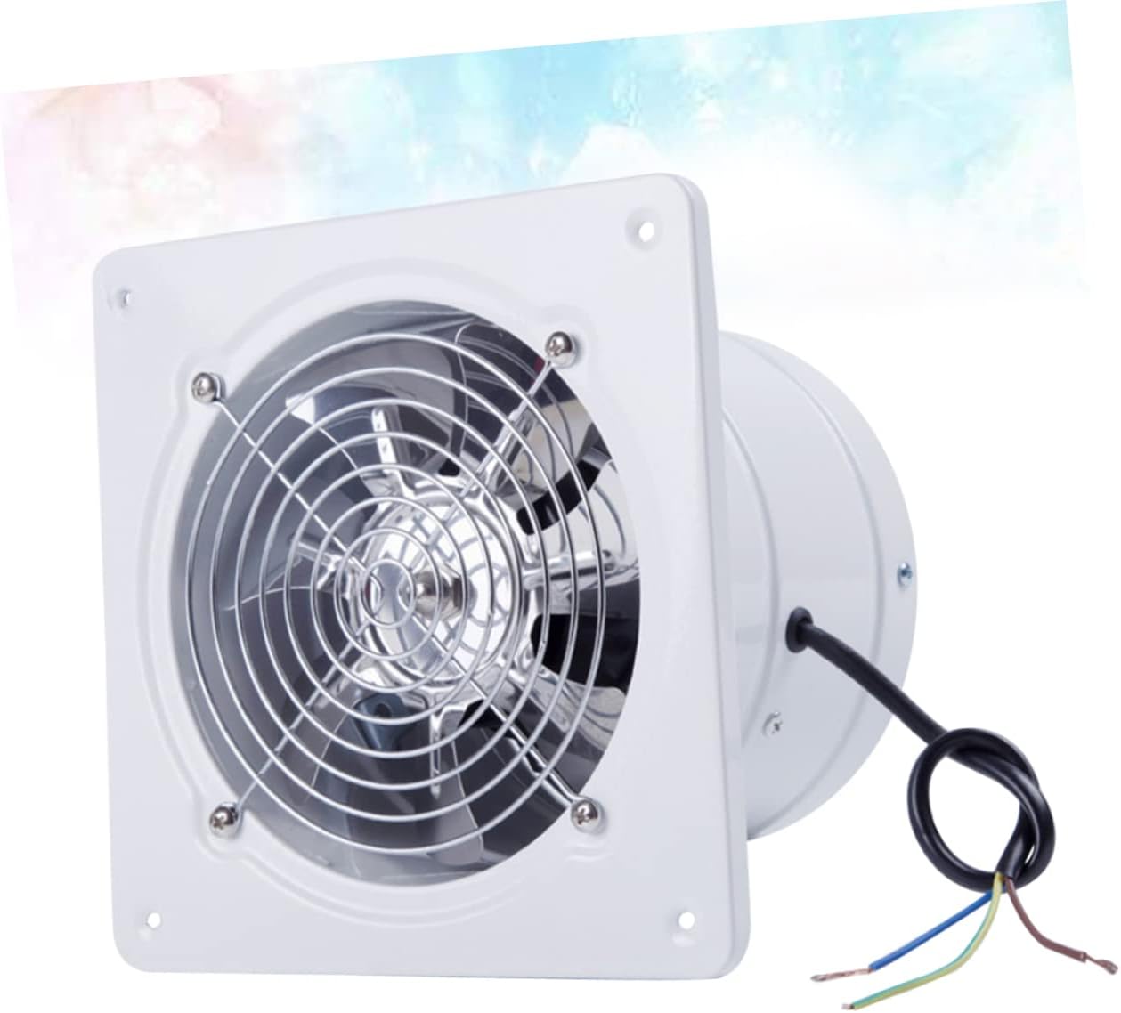 Sturdy Easy to Use Wall Mount Exhaust Fan for Ventilation in Kitchen Bathroom