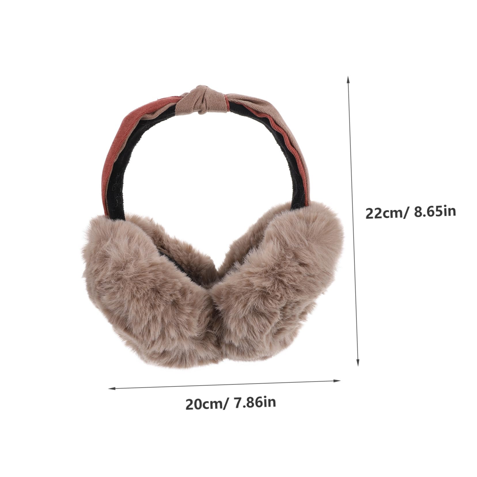 Ipetboom Plush Winter Ear Muffs for Men and Women Reusable Headband Earmuffs with Soft Padding Warm Ear Covers for Cold Weather Design
