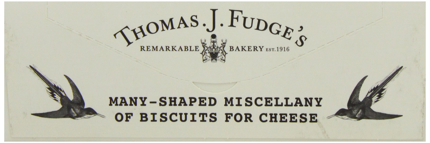 Thomas J Fudges Many Shaped Biscuits For Cheese (Pack of 2)