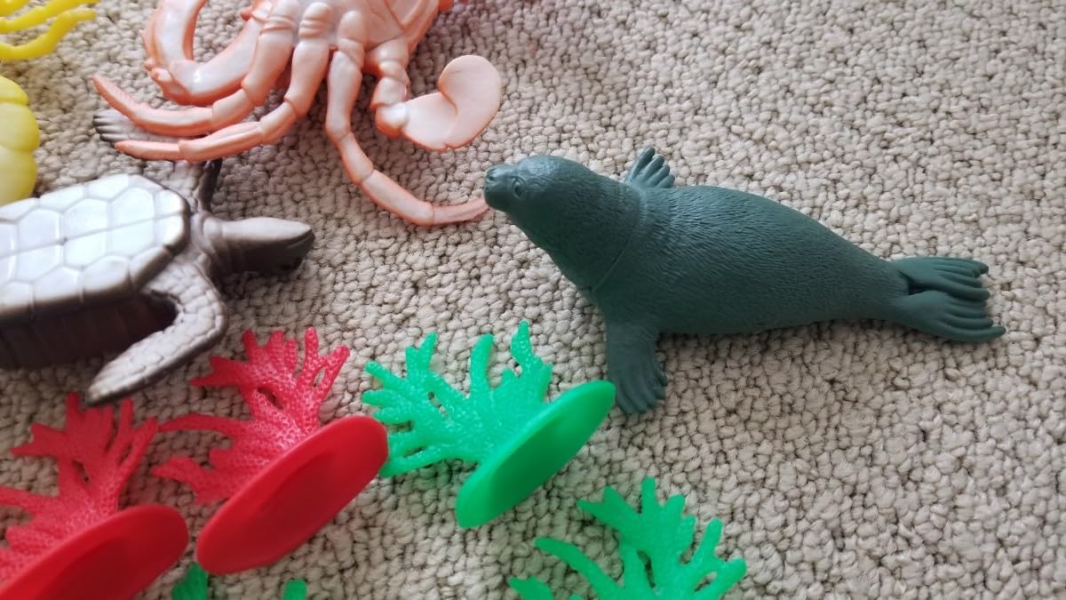 Amazon.co.jp: いろいろな海の生き物 フィギュアセット カニ