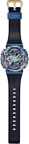 Miniatura 6 de Casio GM-110EARTH-1AJR G-Shock Earth Motif Modelo Reloj para hombre enviado desde Japón Modelo de diciembre de 2022 Azul
