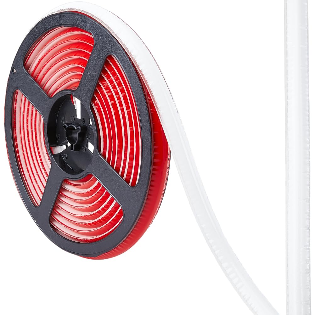 GORGECRAFT Nastro Adesivo Piastrelle in Ceramica 5m Nastro Autoadesivo Sigillante 15mm Nastro Sigillante Impermeabile Bianco Sigillante Bordi Pareti Pavimenti Modanatura Triangolare Flessibile