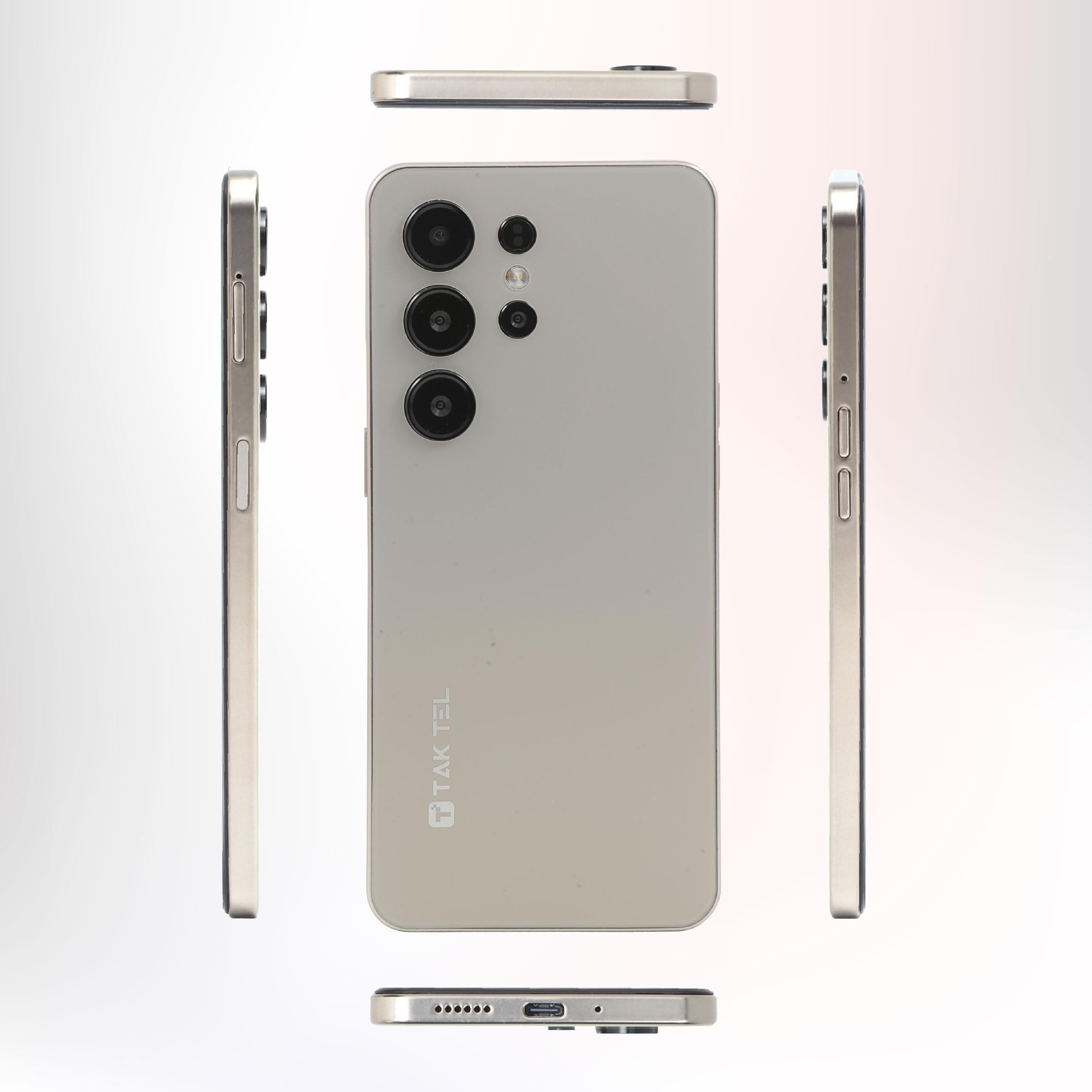 T24 Ultra Mobile Phone, Android Smart Phones- 6.6 HD Amoled 