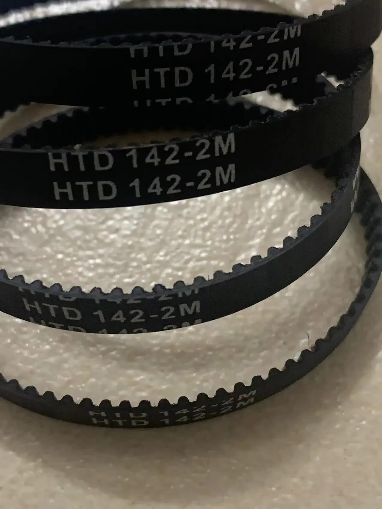 1 pz HTD 2M 142 Cinghia Dentata In Gomma Larghezza 4/5/6mm for Spazzatrice/Spazzola Dyson(6mm)
