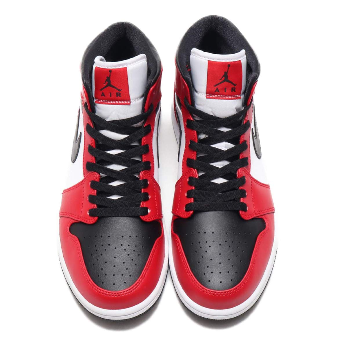 Amazon.co.jp: [ナイキ]エアジョーダン 1 ミッド シカゴ ブラック トゥ