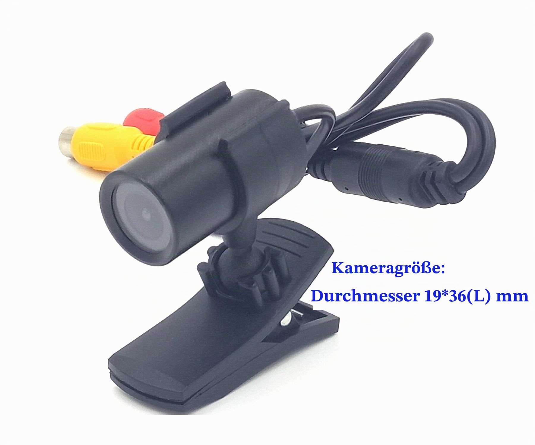 CCTV Hd Mini Bullet Überwachungskamera 1200TVL 2.8mm Weitwinkelobjektiv mit Halterung Kleine Indoor Outdoor Überwachungskamera Analog Kamera (DST-190CW)