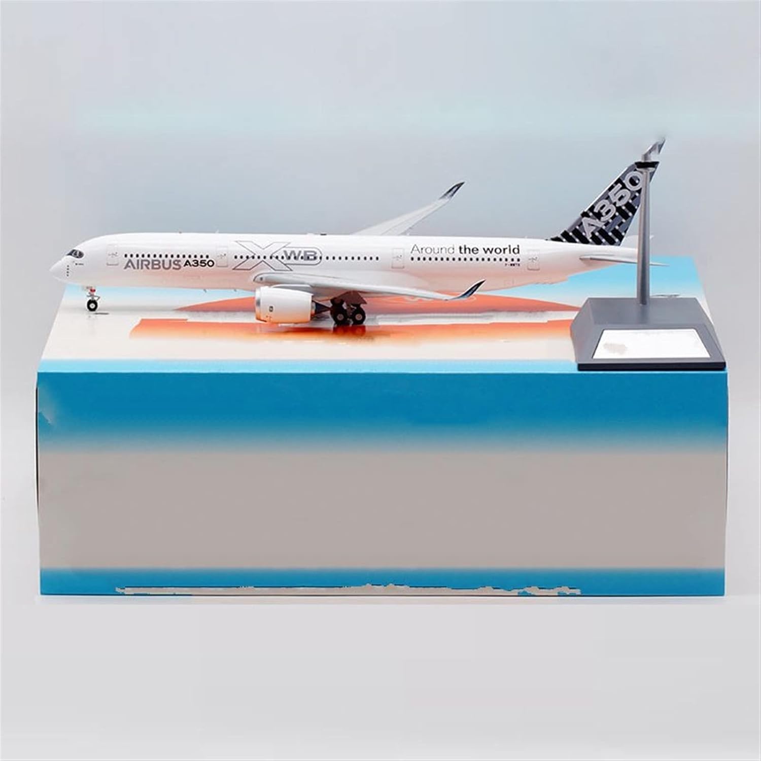 1 200 Scale for On-Board Transport Painting A350-900 F-wwyb Finished Alloy Airliner Model Collection Hobby Playgame Kit