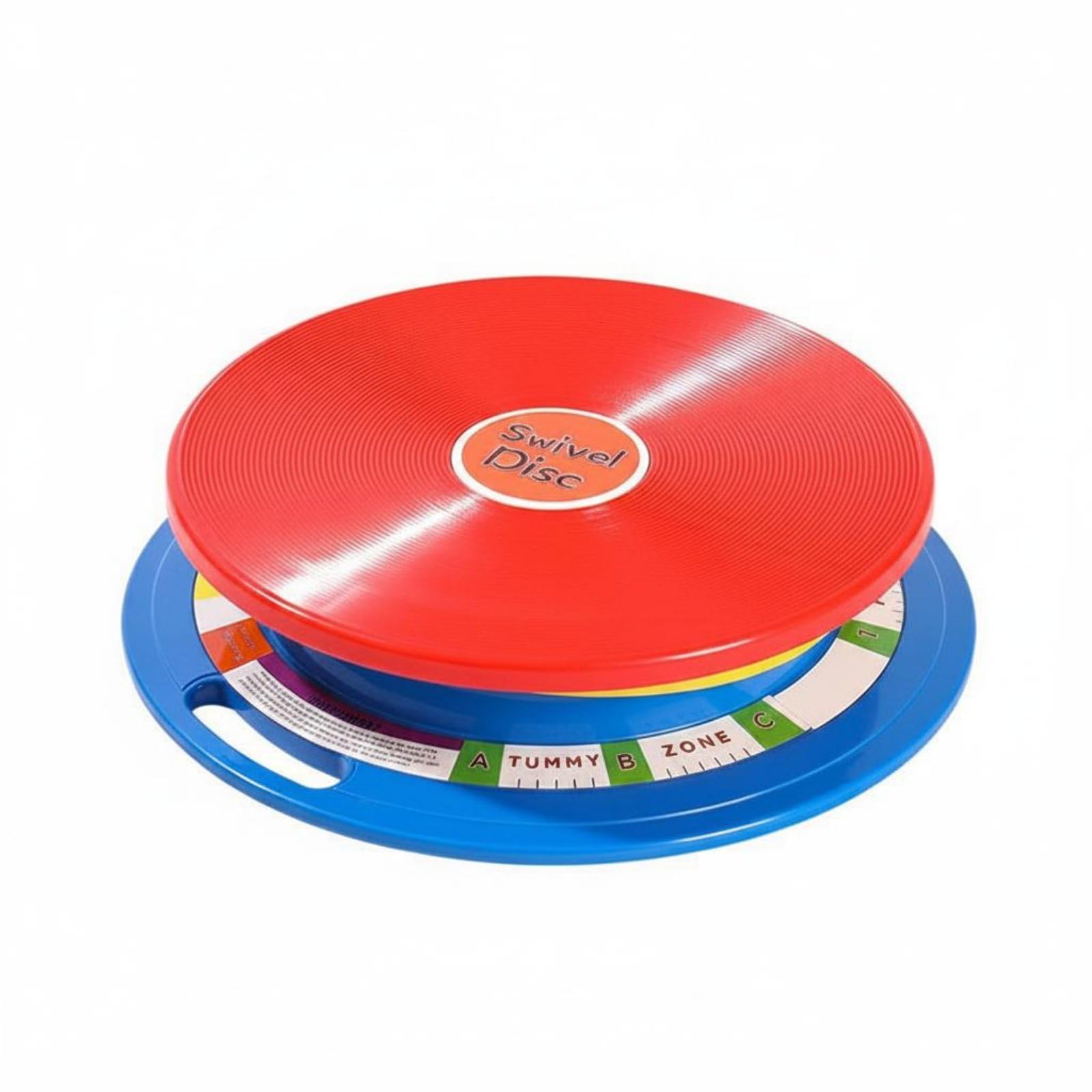 Tavola di Equilibrio Bambini Tavola Rotante Piattaforma Gioco Dispositivo Vestibolare Disco Girevole Regolabile con Struttura Solida E Presa Facile in