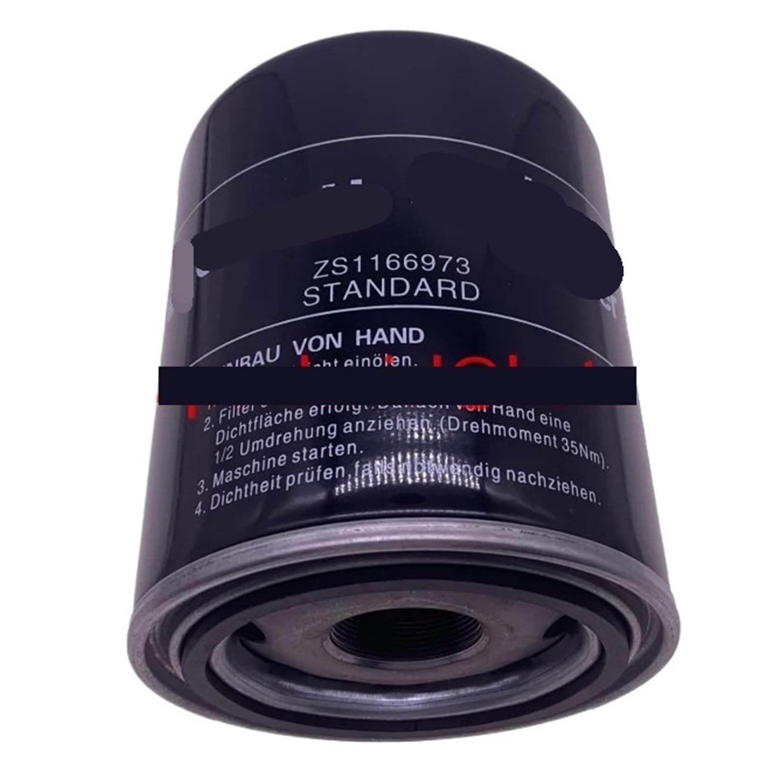 ZVQYSGIW 4pcs ZS1166973 screw air compressor oil filter element