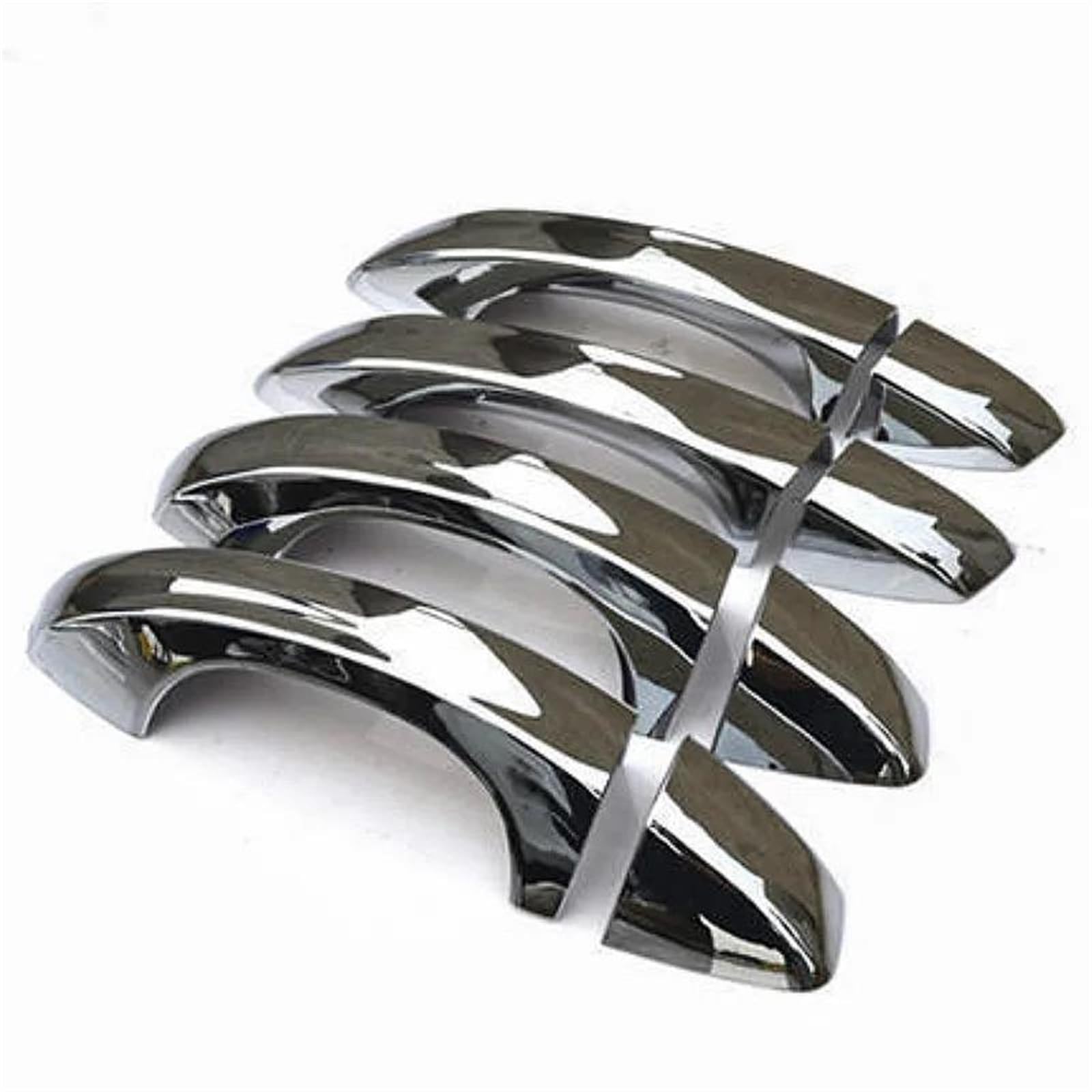 NOHEEU Car Exterior Door Handle Cover Sticker Decorative Lock for Skoda for Octavia A7 2014-2019