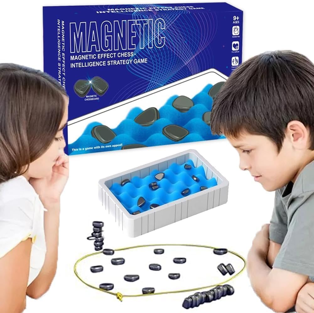 Arcanine Magnetic Chess Game, Table Magnet Game, Magnetic Chess Game, Portable Chess Board, Magnetic with Magnetic Stones, Magnetic Chess Game, Puzzle Checkers Game, Magnetic Game (B0CQNRWBFF) Amazon Price History, Amazon Price Tracker