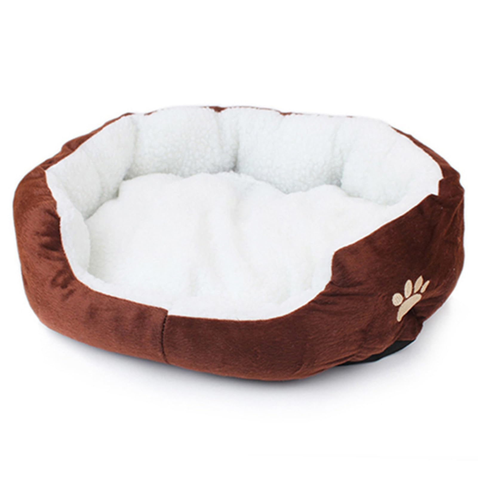 ulafbwur Beds Winter Warm Dog Cat Puppy Fashion Comfortable Soft Pad Bed Pet Cushion Mat