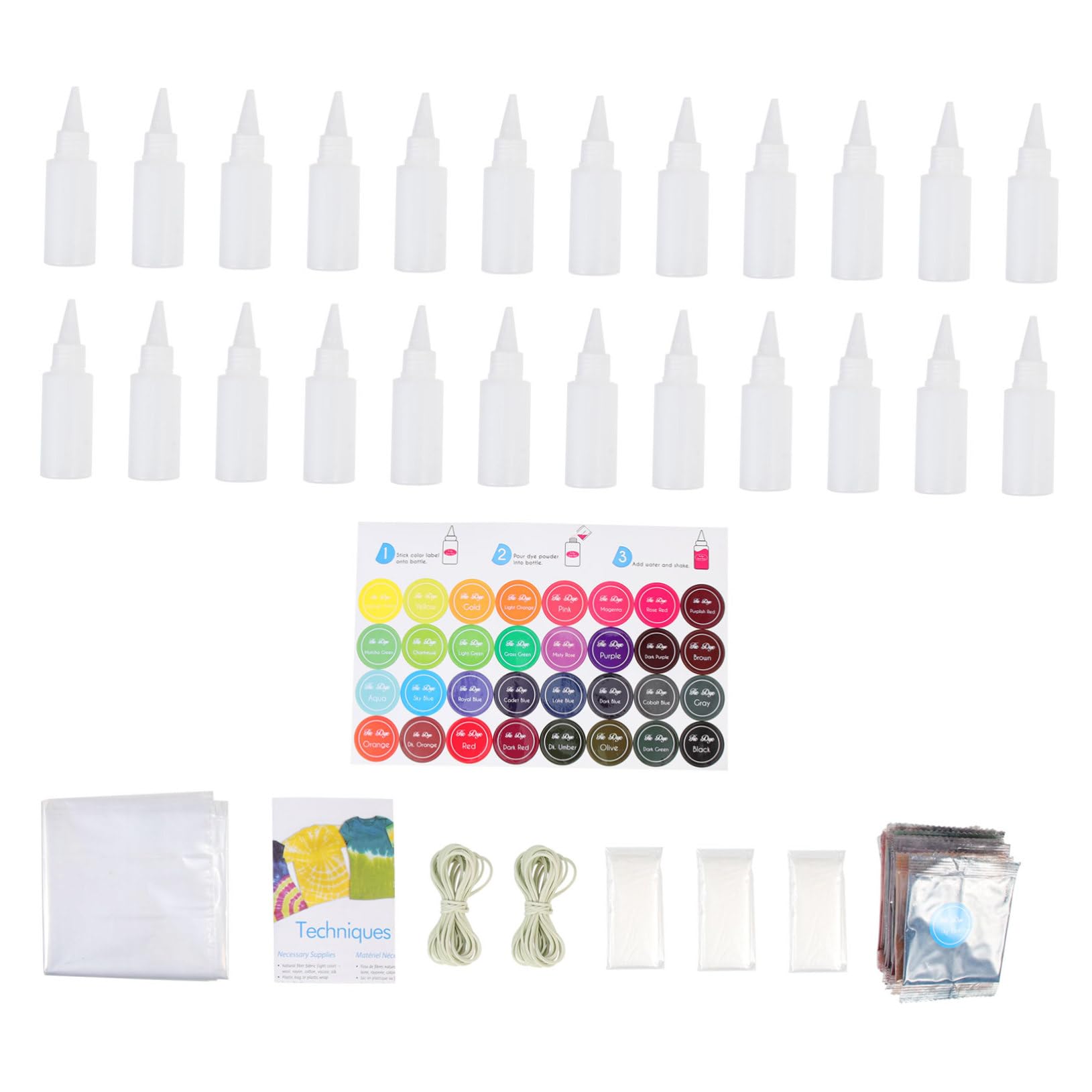 Halloween Tie Dye Kit für Gruppen Farbe Tie Dye Pakete Partys