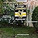 WinCraft Pittsburgh Steelers Throwback Retro Vintage Garden Flag and Flagpole Mount