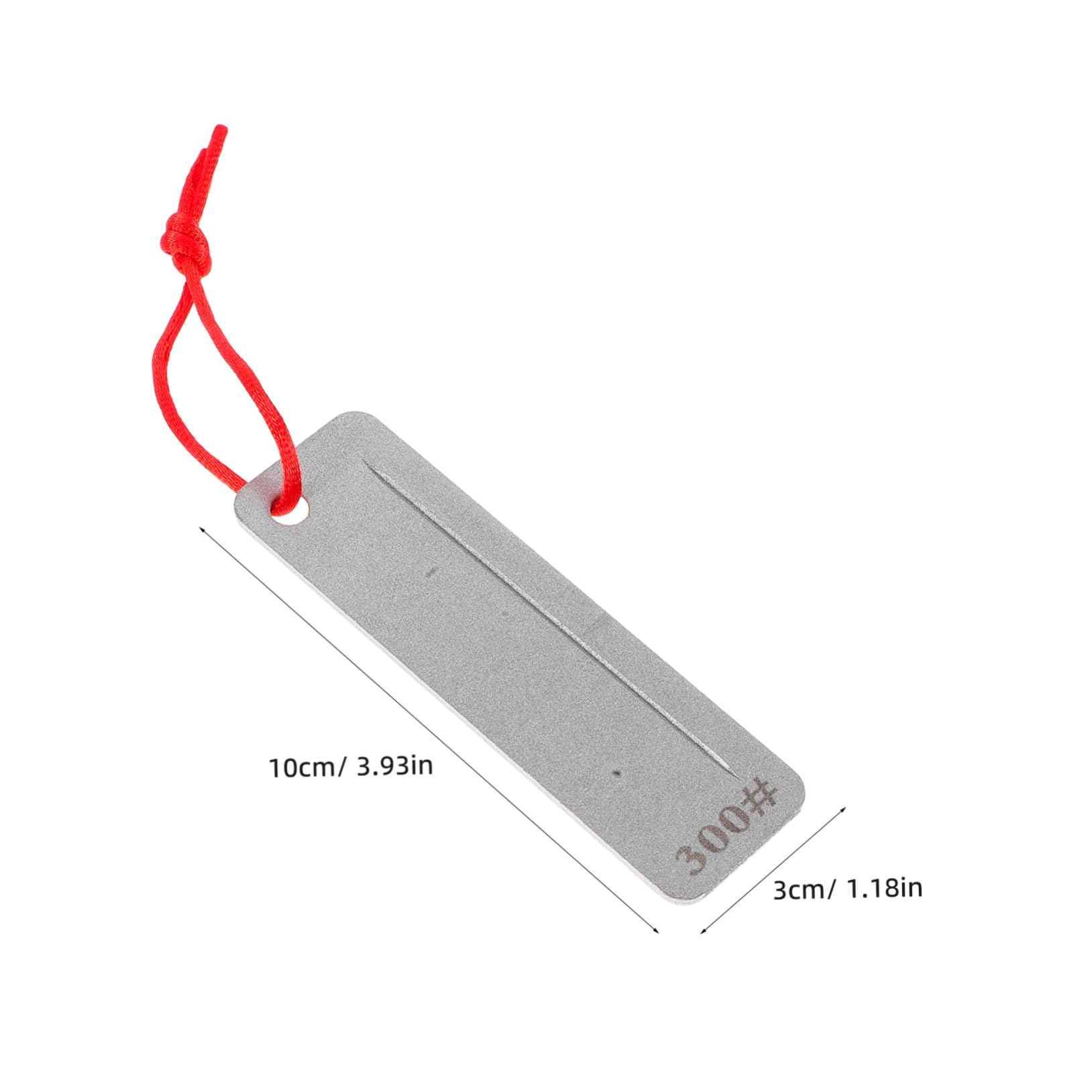 LALAFINA Whetstone Sharpener Hook Sharpener Tool Sturdy Sharpening Stone for Outdoor Activities