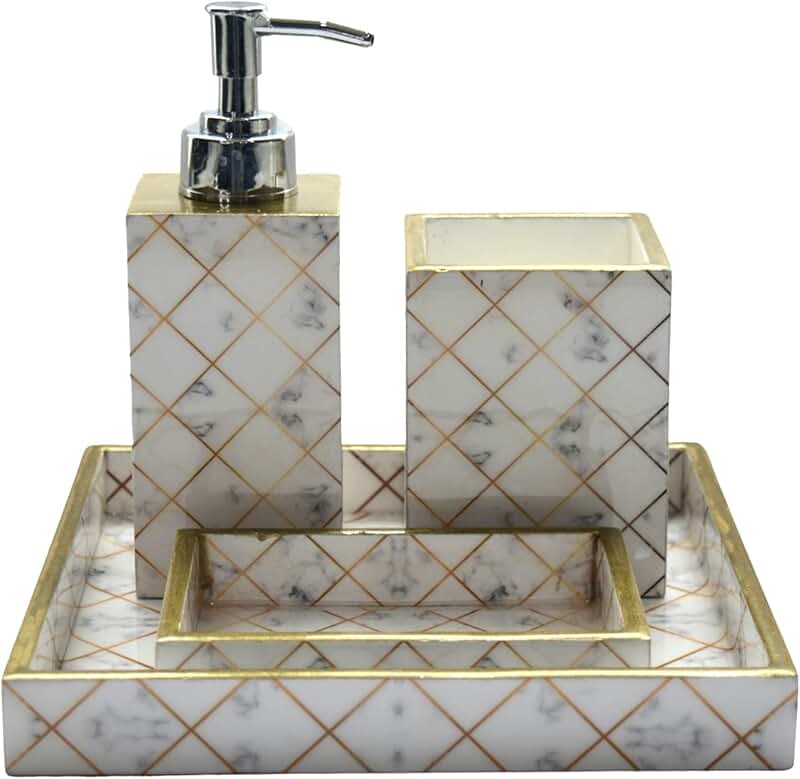 Amazon.in Acrylic Bathroom Accessory Sets / Bathroom Accessories