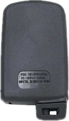 Miniatura 3 de KAWIHEN Carcasa para llavero de entrada sin llave compatible con Toyota Avalon Camry Corolla RAV4 89904-06140 HYQ14FBA