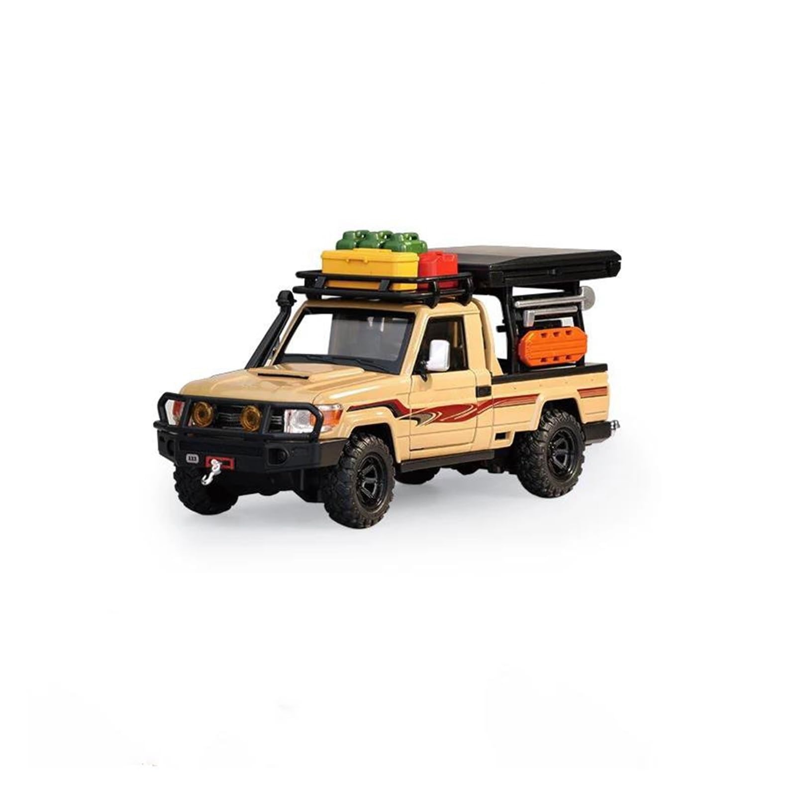 MOCALUX Scale Die-Cast Model Car For Land Cruiser LC79 Diecast Model Car