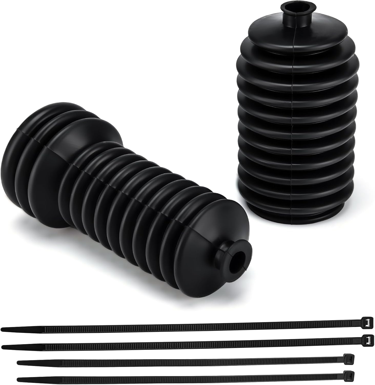 Steering Rack Boot for Polaris Ranger Steering Boot Compatible with Polaris Ranger RZR 400 500 570 700 800 900 1000, Replaces 5412012 5412013(2 Pack)