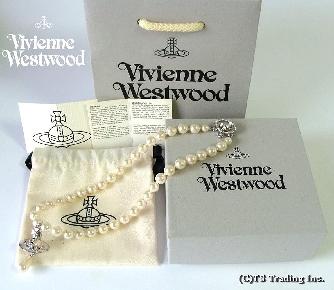 希少正規品/美品 VivienneWestwoodパールドロップチョーカー Amazon | [ヴィヴィアンウエストウッド] Vivienne Westwood 1連