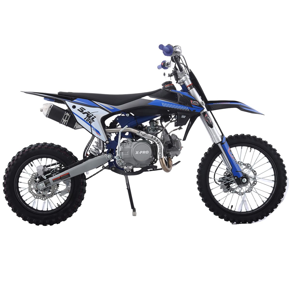 X-PRO Sail 150 Dirt Bike Zongshen Brand Engine with 4-Speed Manual Transmission! Big 17