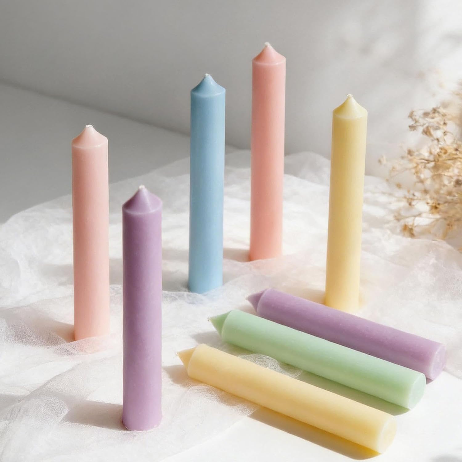 Candle Making Molds 6-Cavity Craft Mould