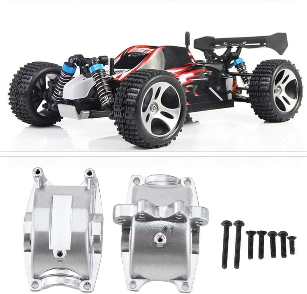 RC Gearbox Mount, Durable Metal Construction, Center Gearbox Bracket Silver Finish for RC Enthusiasts in Racing Off-Road and Hobby Repairs image 5