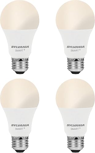 Miniatura 1 de Sylvania - Bombilla LED de malla inteligente, bombilla LED de malla Bluetooth, compatible con Alexa y Google Home, BR30 de repuesto de 65 W, E26,