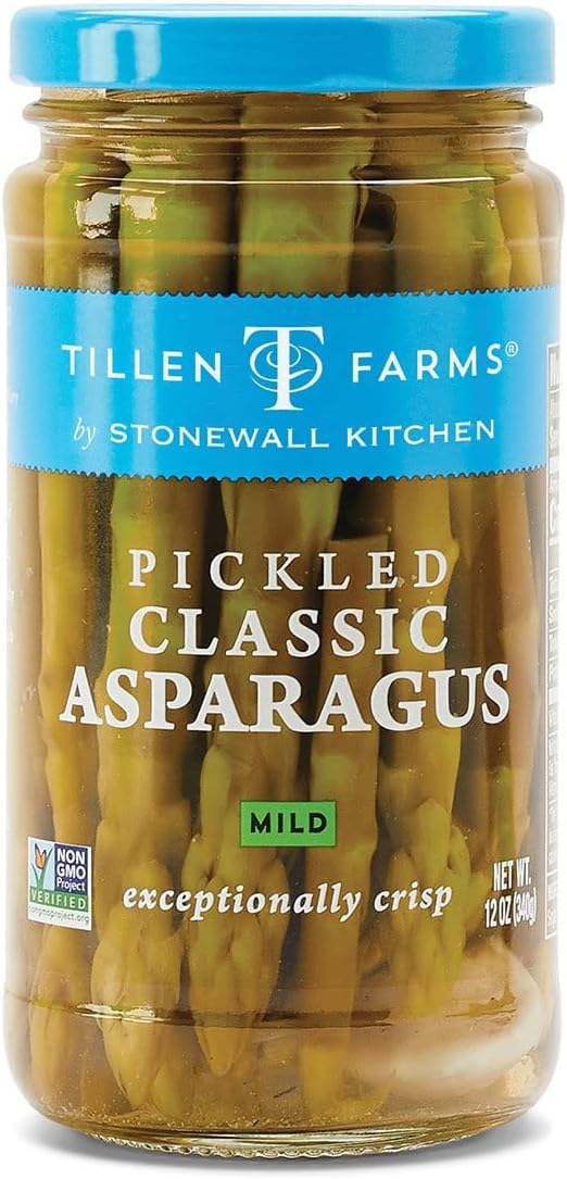 Tillen Farms Mild Pickled Asparagus, 12 oz