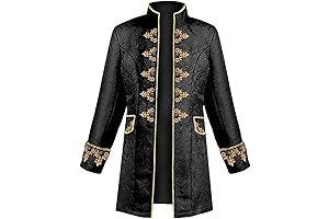 Boys' Steampunk Victorian Coat: Journey into Enchanting Adventure