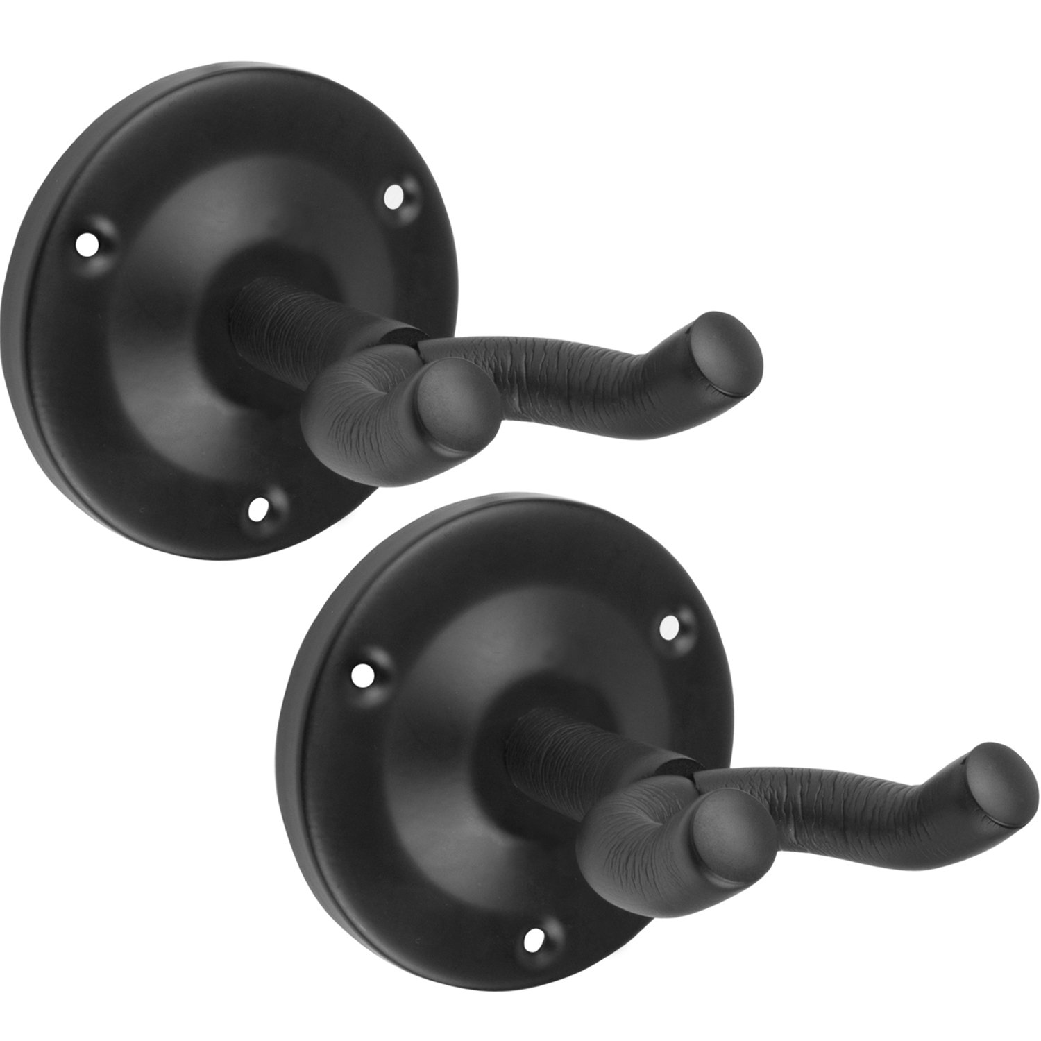 TIGER GST84-2-BK Ukulele Wall Mount - Pack of 2