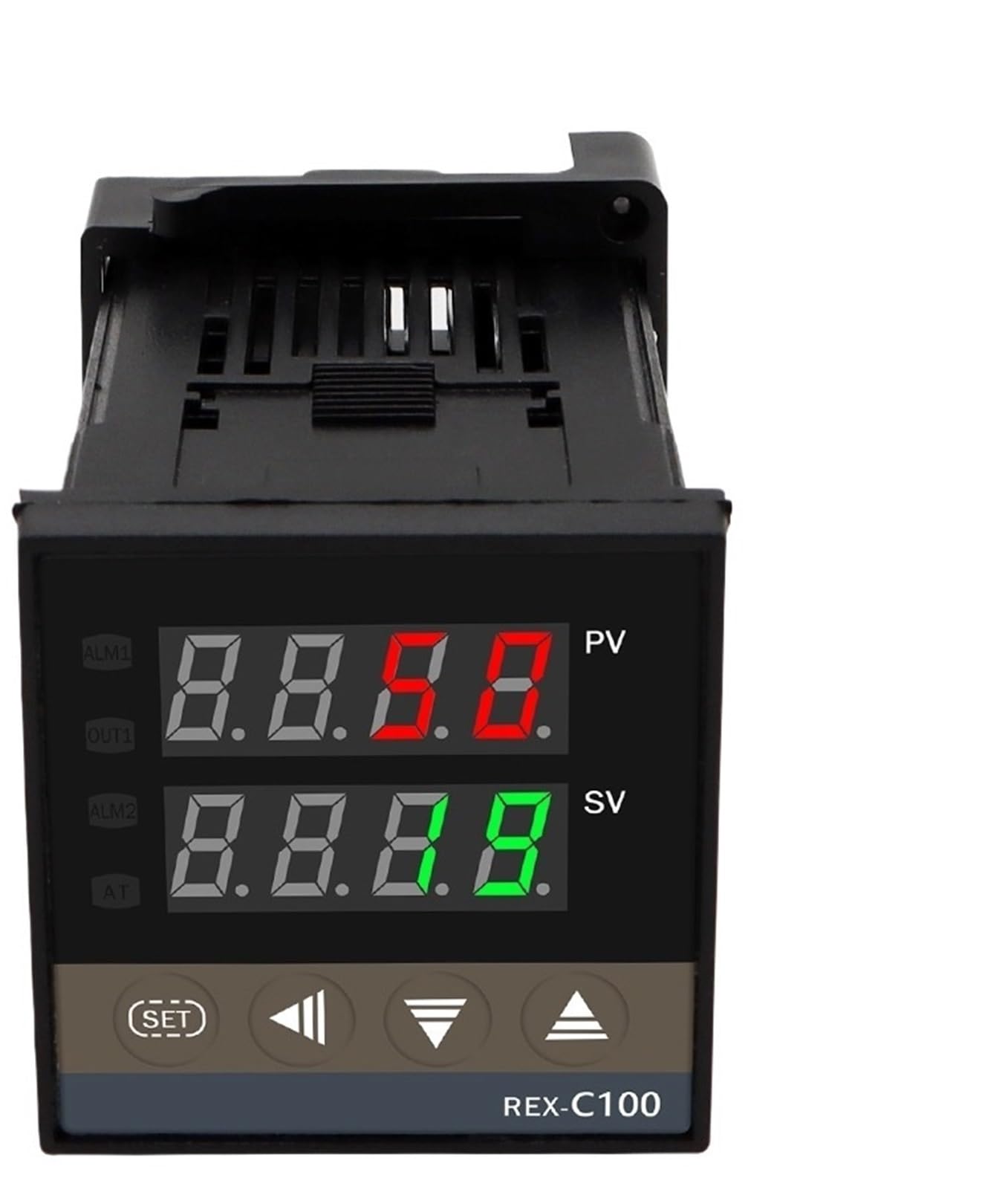 Régulateur de température PID REX-C100 SSR avec entrée universelle