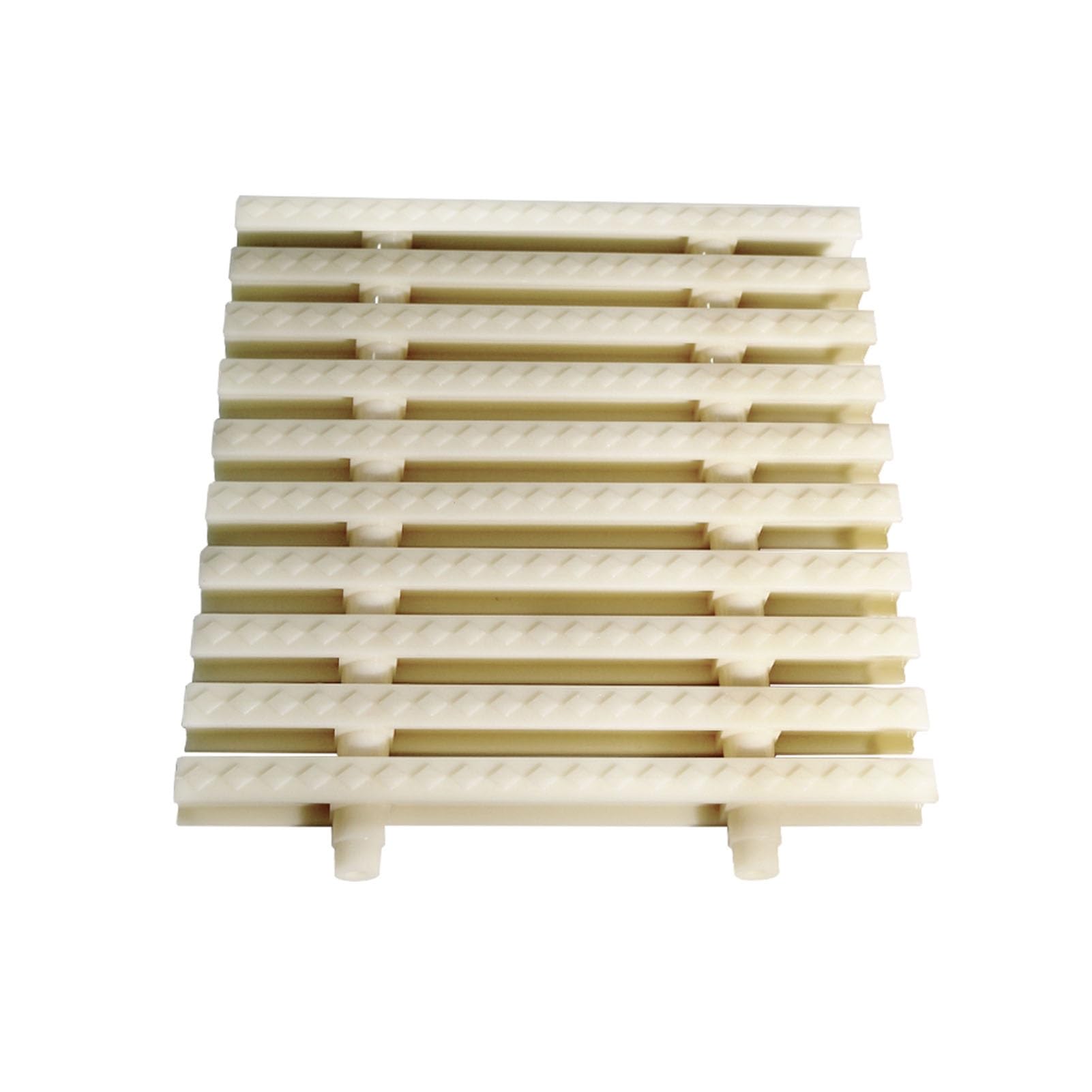 SDCFFC Non-Slip Pool Overflow Grille Covers - 10 Pack, 20x100cm, Durable Grates for Patios, Driveways & Pool Decks - Essential Swimming Pool Accessories