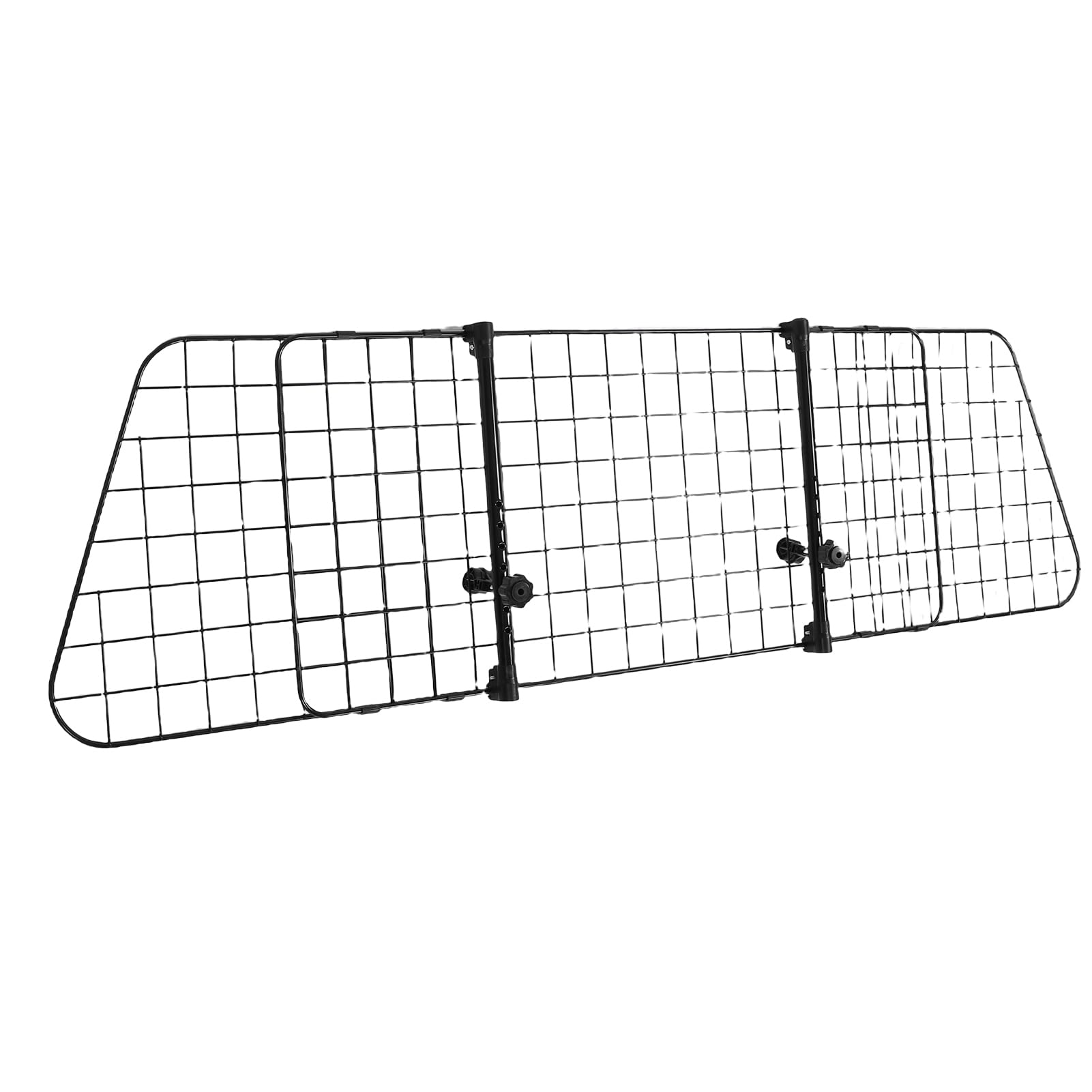 CHICIRIS Barrera Ajustable para Coche para Perros, Divisor de Maletero de Malla Negra Duradera para Coches, Camiones, 1 Unidad para Seguridad de Mascotas