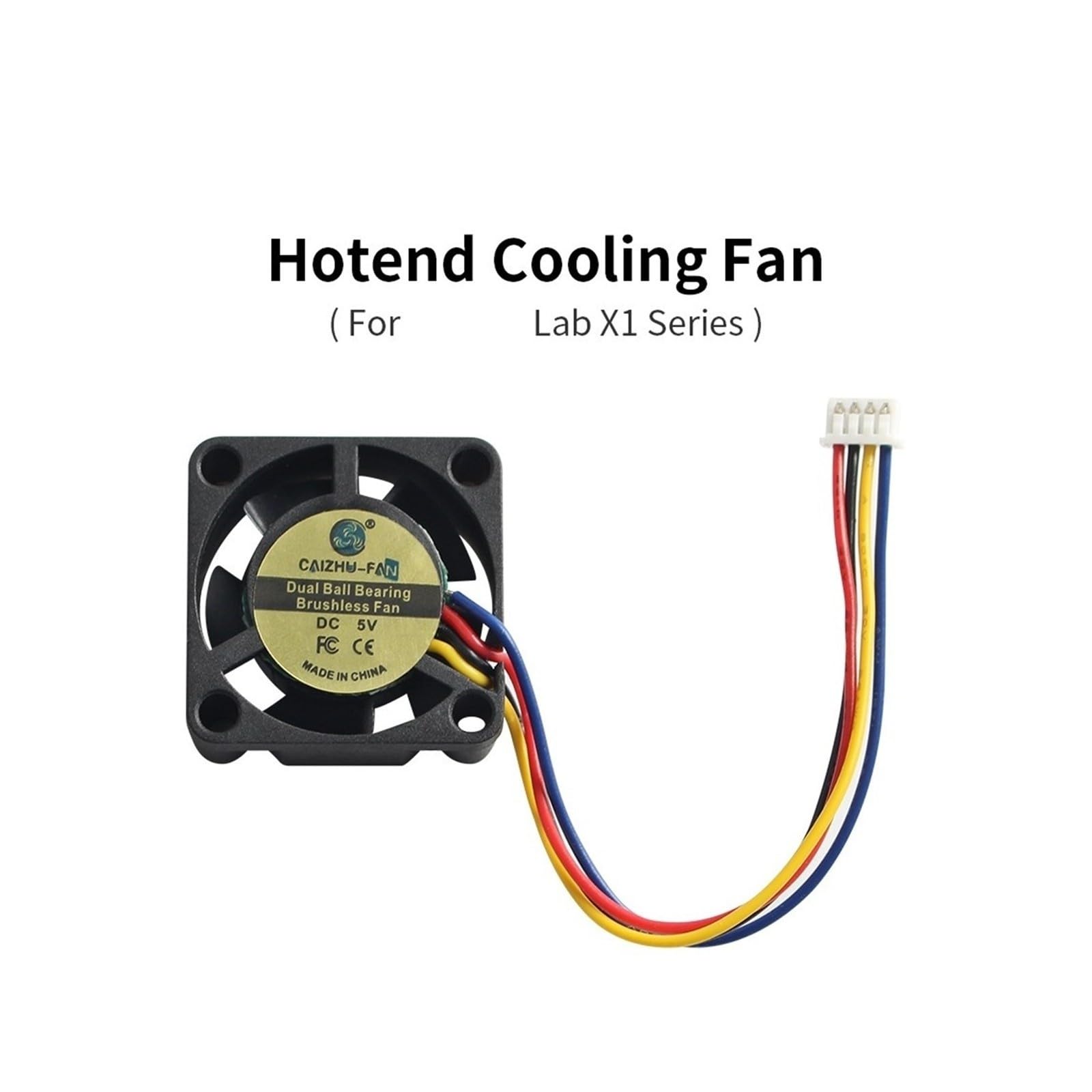Aixinong1 Ventola Di Raffreddamento Con Doppio Cuscinetto A Sfera 5V 15000rpm For Stampante 3D Hotend Lab X1 X1C(3pcs)
