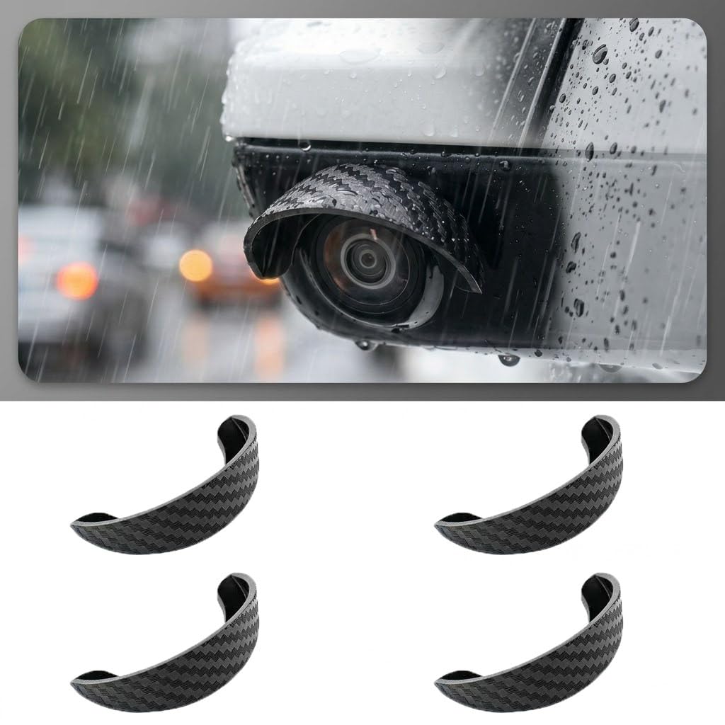 Protector de lluvia de cámara para Nissan Ariya 2025 que elimina reflejos y pantallas borrosas