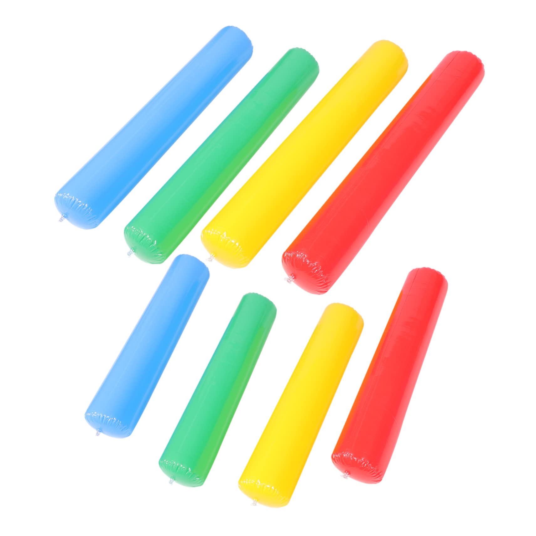 Vaguelly 8pcs Inflatable Cheering Sticks for for Sports Events Parties for Kindergartens Easy to Store Carry Create Fun Atmosphere