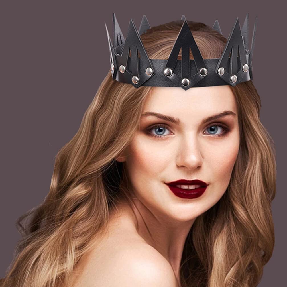 Amazon.com : FRCOLOR Gothic Headpiece Black Headband Gothic  display picture 1