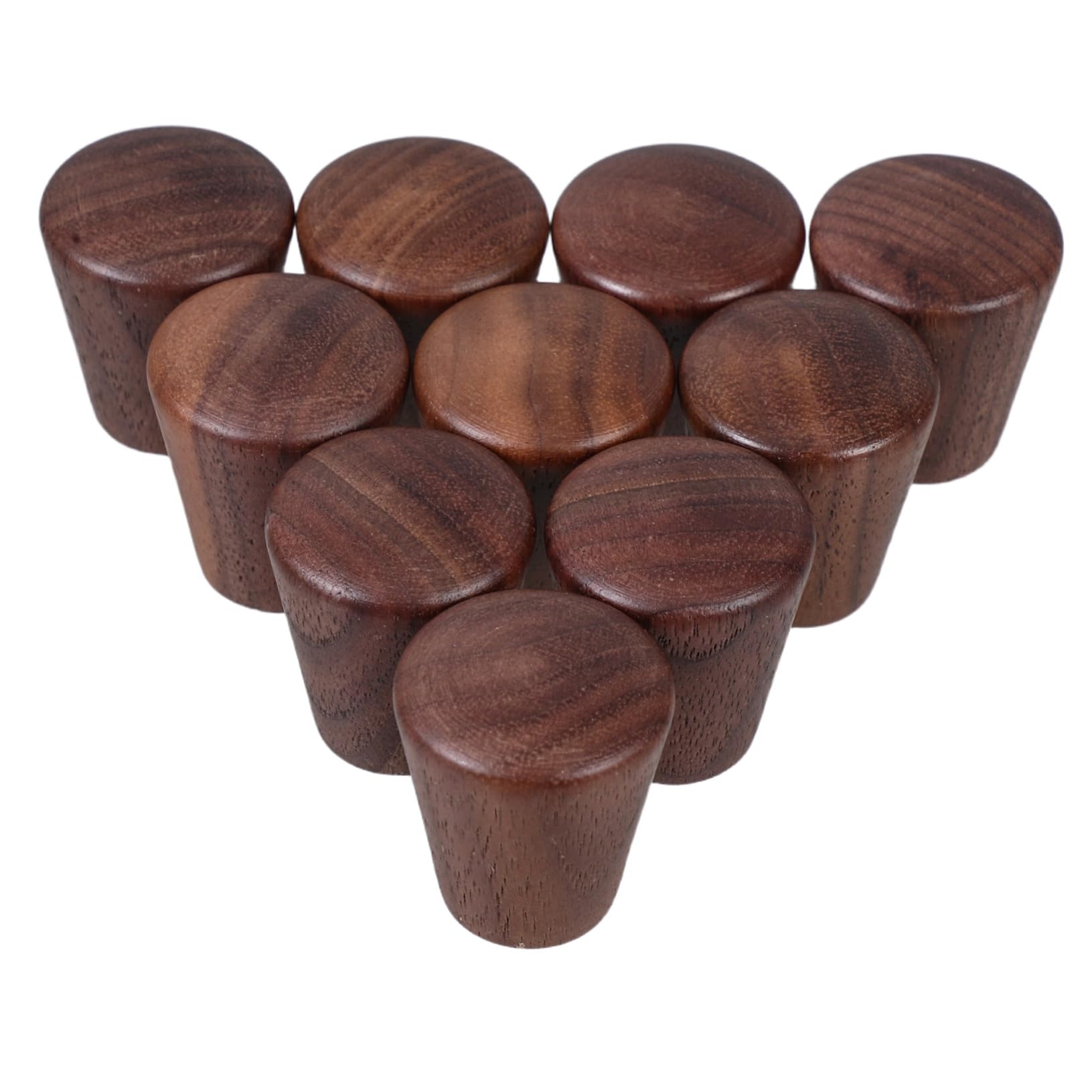 Manijas vintage de madera para renovar muebles de cocina, pack de 10 tiradores con tornillos