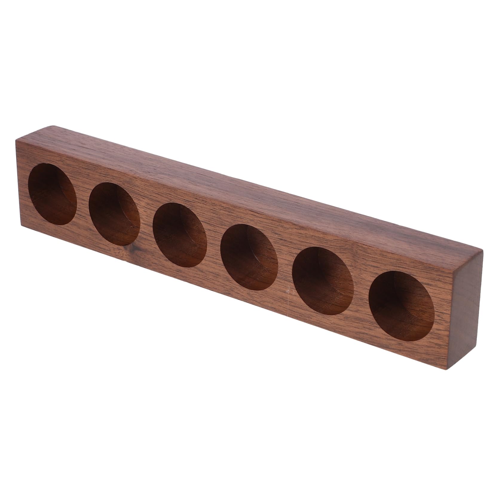 MAGICLULU Supporto Per Provette in Legno Da 4 Pezzi Supporto Per Espositore Per Provette in Chicchi Di Caffè