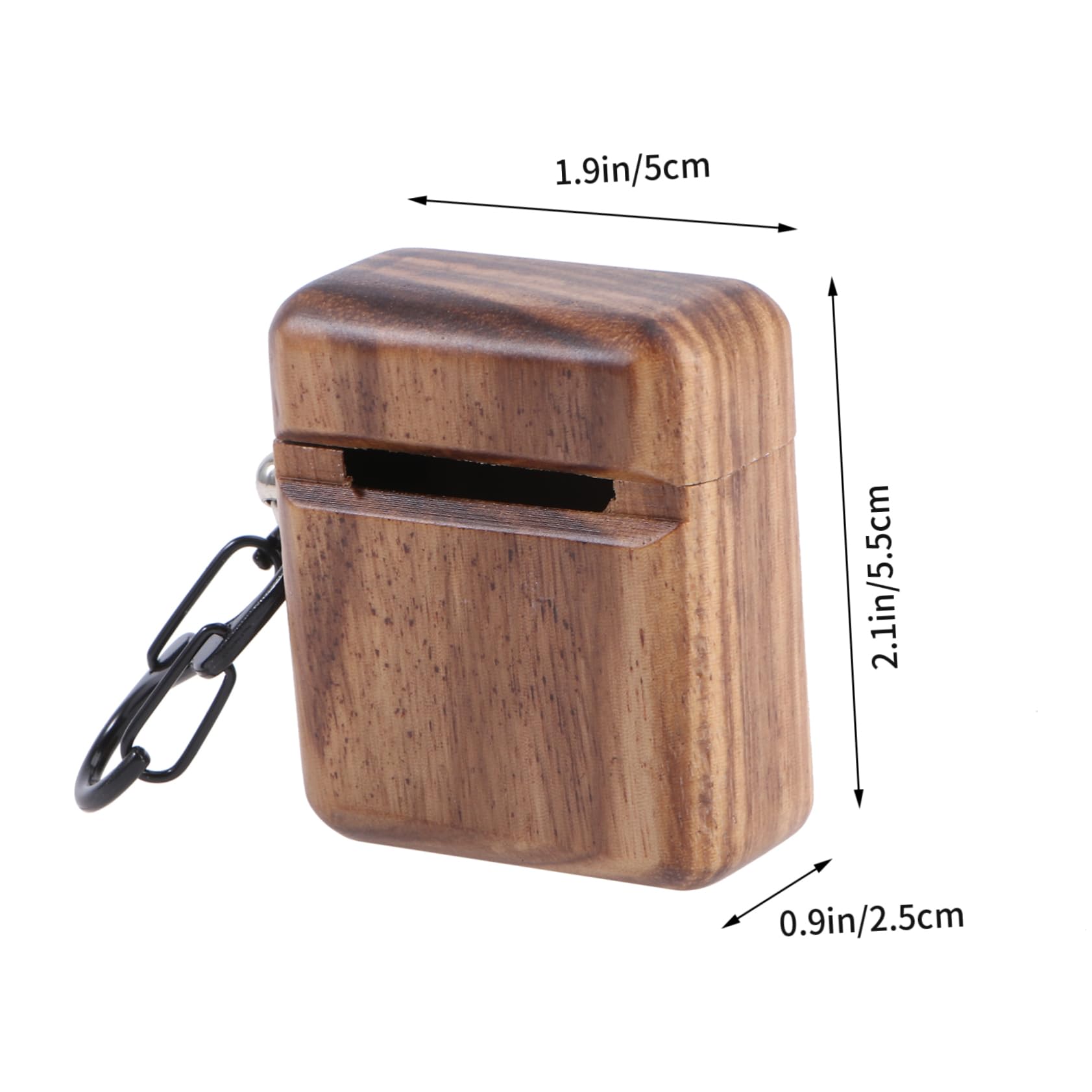 Hemobllo 3piezas Estuche Protector De Auriculares Inalámbricos De Madera Compatible Carcasa Resistente y Arañazos Diseño Compacto y Ligero