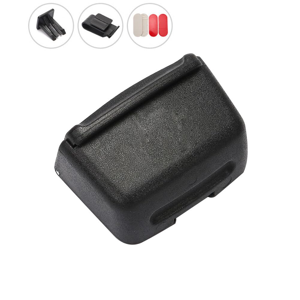 Surakey Car Ashtray with Lid Smell Proof, Smokeless Ashtray, Mini Car Trash Can, Detachable Ash Tray Cigarette Ashtray Car Door Air Outlet Can Paste Hanging Ashtray (Black)