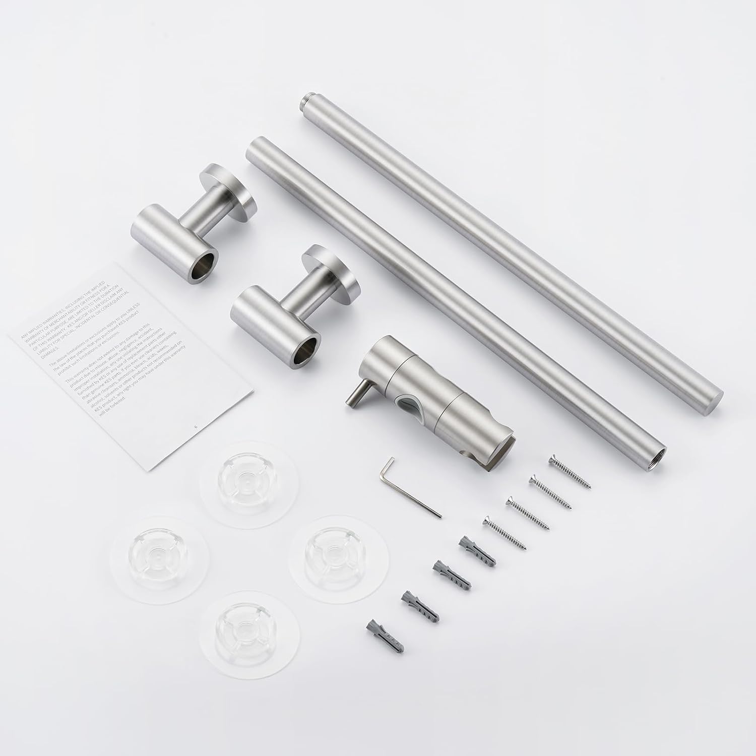 30-Inch Stainless Steel Adjustable Shower Slide Bar