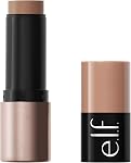 e.l.f. Soft Glam Cream Bronzer Stick, Buildable Cream Bronzer for A Long-Lasting Sculpted Glow & Satin Finish, Twist-Up Design, Vegan & Cruelty-Free, Light-Medium