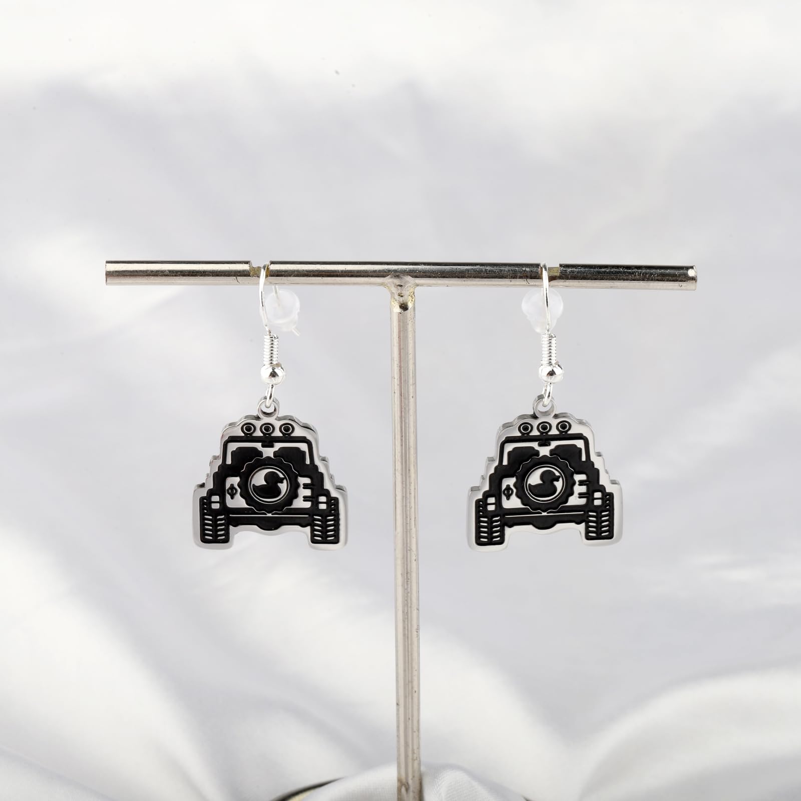 KUIYAI Off Road Vehicle Jewelry Off Road Duck Earring 4-Wheeler Motorsport Gift Off Roading Lovers Duck Car Driving Gift