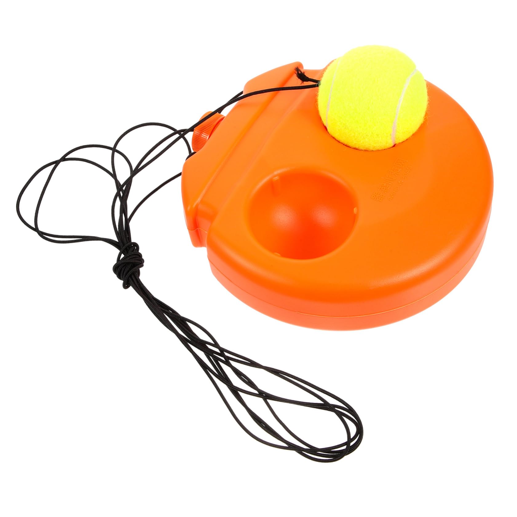 GRIRIW 1Set Tennis Training with Rebound Ball Portable Tennis Trainer for Practice Base for Use for Reflex and Coordination Skills Development
