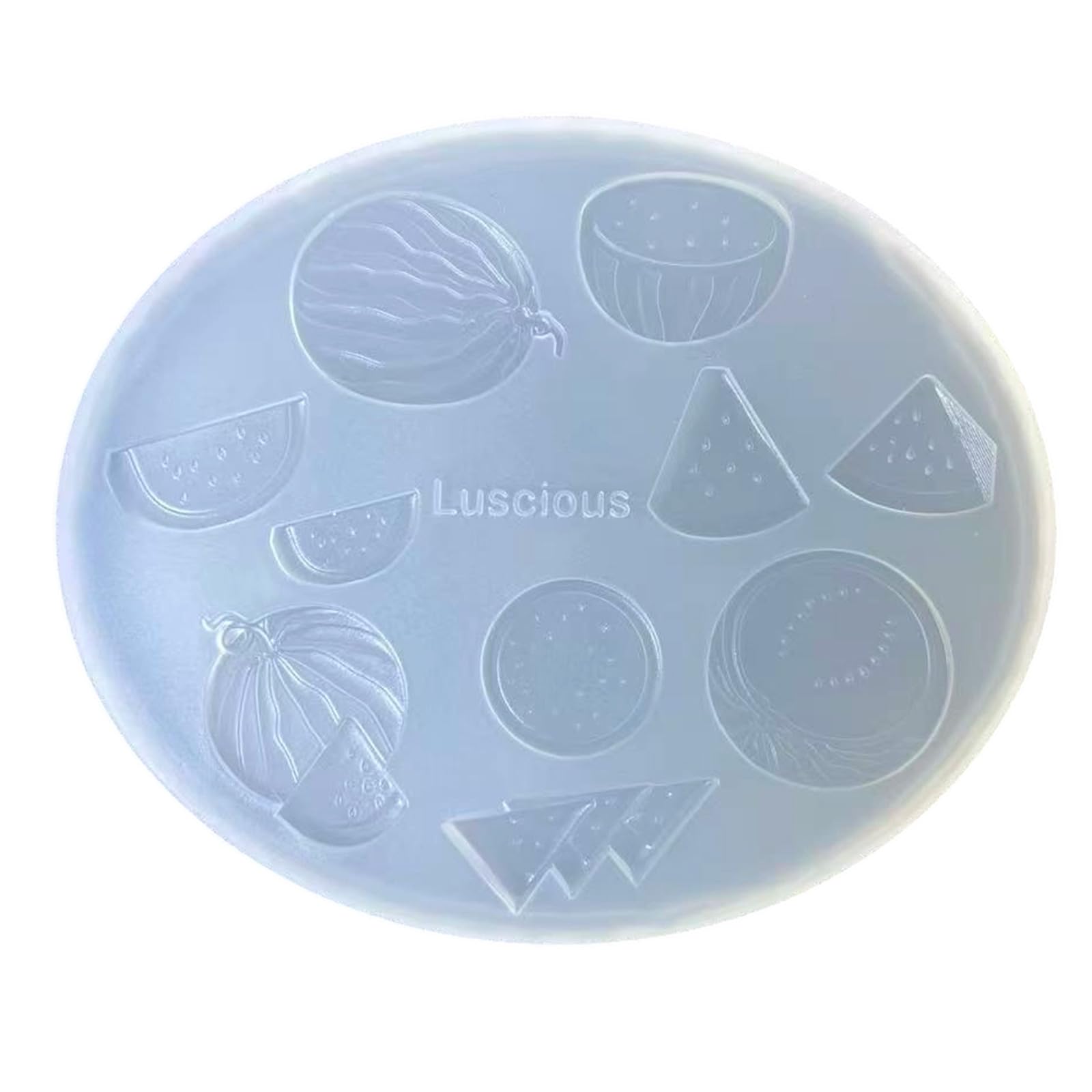BWANGIAO Watermelon Shaped Silicone Mold For Jewelry Making Crafting Resin Soap Candle Keychain Accessories Decoration